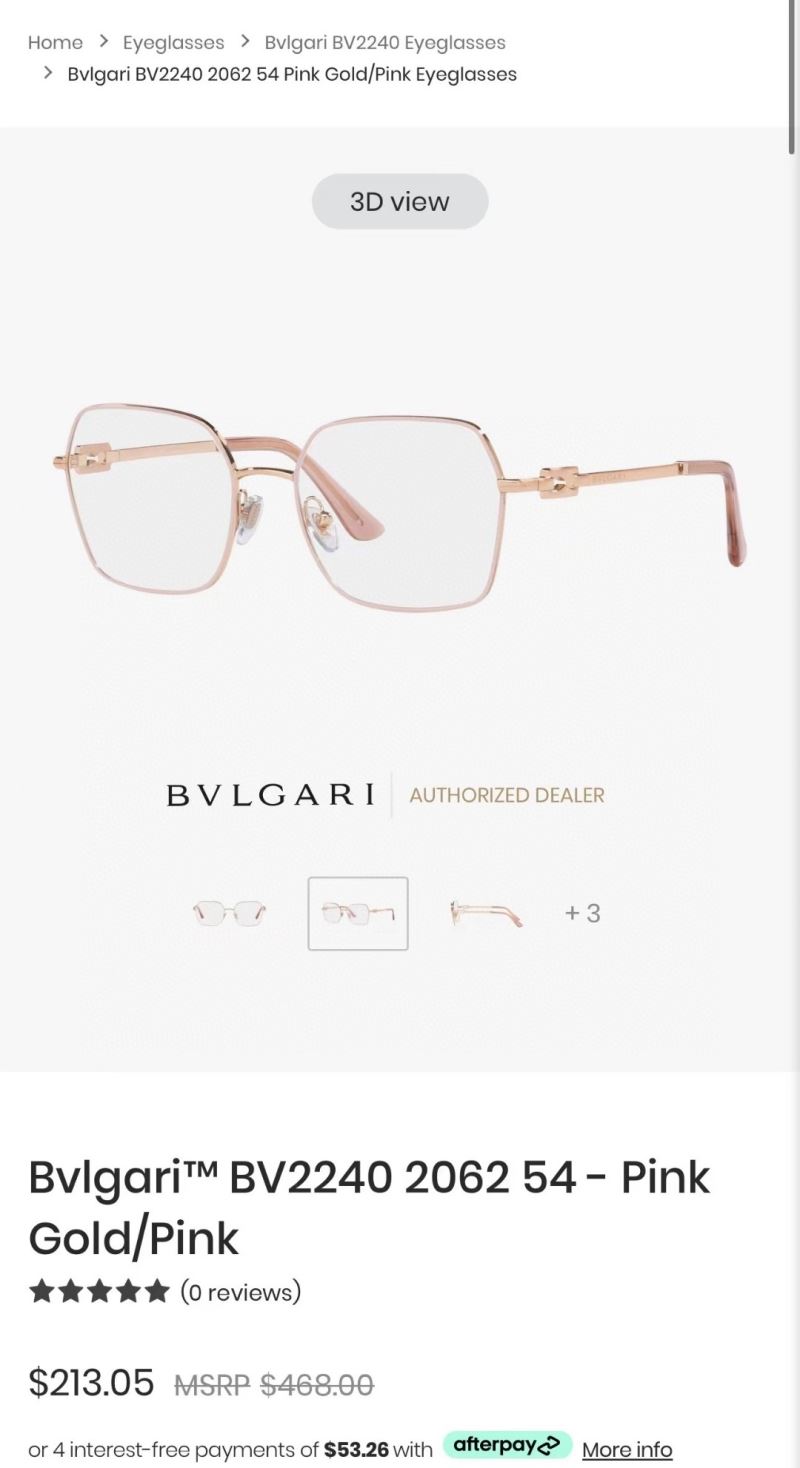 Bvlgari Sunglasses